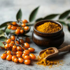 Sea buckthorn, an ingredient in BestLab Best Collagen